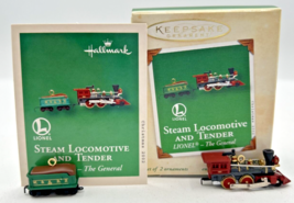 Hallmark Ornament Mini Steam Locomotive and Tender Lionel The General 2002 U242 - £10.23 GBP