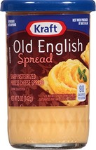 Kraft Old English Cheese Spread, 5-Ounce (Pack of 6) - $39.57