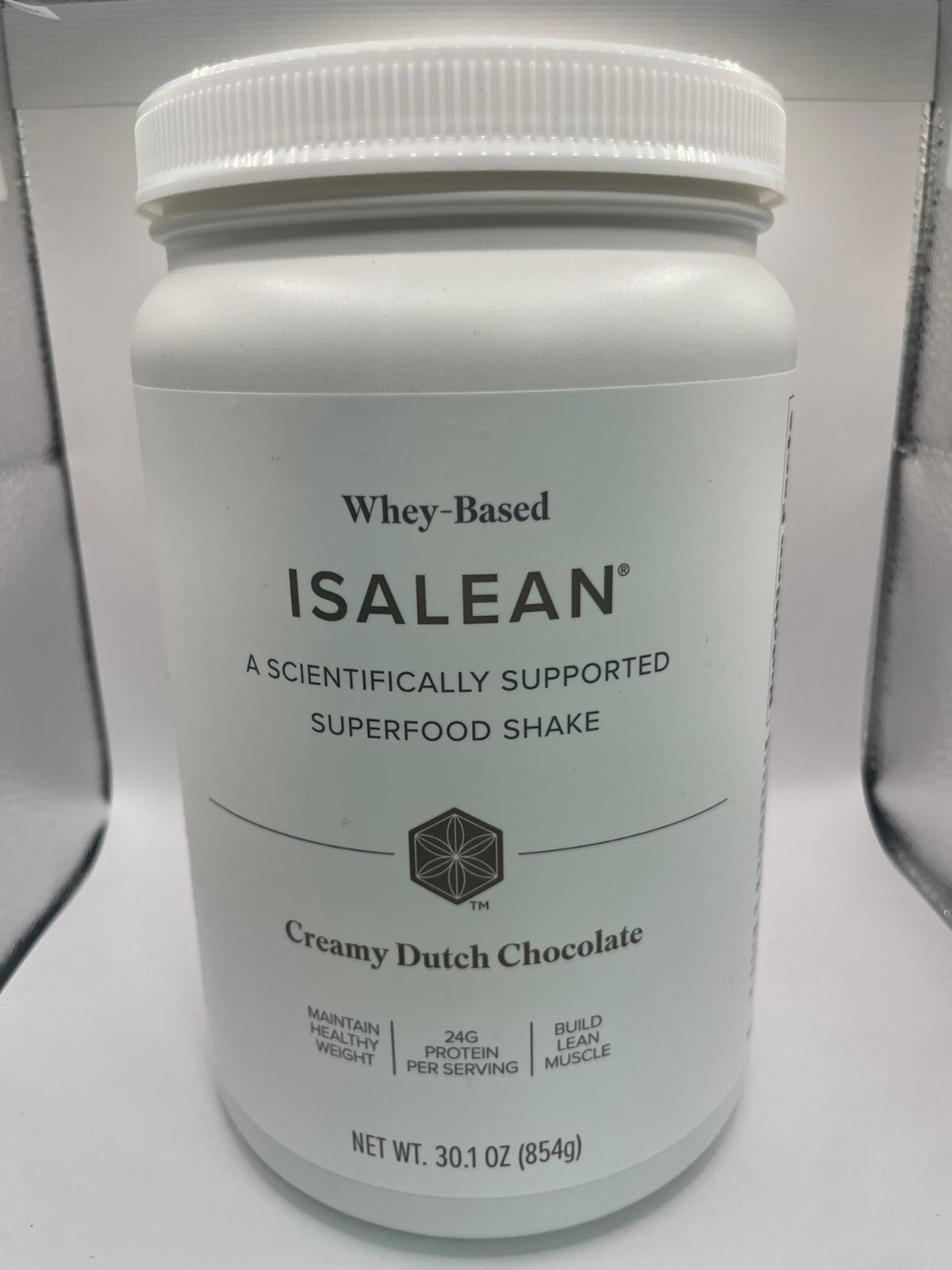 Primary image for Pack of 2 Isagenix Isalean SuperFood Shake Creamy Dutch Chocolate Meal -Exp 8/24