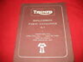 TRIUMPH 1959 1960 TIGER 100 T100 5TA 3TA SPEED TWIN REPLACEMENT PART MAN... - £27.24 GBP