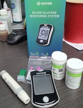 Auvon Blood Glucose Monitoring System - $9.49