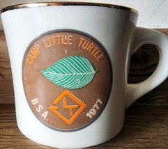 1977 Boy Scouts Camp Little Turtle Ceramic Mug BSA See Pictures &amp; Desc. ... - $9.49