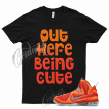 CUTE T Shirt for Lebron 9 Total Orange Metallic Silver Team Mango Big Bang 19 8 - £20.20 GBP+