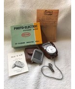 Metar Photo-electric Exposure Meter w/booster, Vintage 1958, Orig Box, I... - $35.00