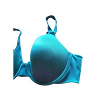 Maidenform Bra 38C Womens Underwired Lightly Padded Blue Full Coverage Comfort - £10.55 GBP