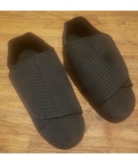 Silverts SV55105 MENS XX-Wide Slip Resistant Slippers - Black Size 8 - $39.29