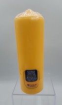 Vintage 8&quot; Citrus Grove Sented Tall Pillar Candle By Candle-lite NOS Sealed - $9.59