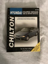 Chilton Repair Manual 1986-1993 Hyundai Coupes / Sedans 8412 32100 - $13.70