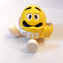 Yellow M&amp;M&#39;s Candy Dispenser Burger King Kids Club Meal Toy 1996 - £3.90 GBP
