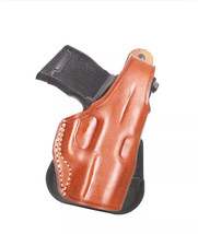 Fits SIG P238 Premium Leather Paddle Holster With Thumb Break #1096# RH - £39.50 GBP