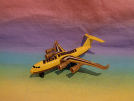 Matchbox 2007 Sky Cargo Fast Freight Yellow / Gold Diecast Plane Thailand - $3.95