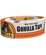 Gorilla White Duct Tape, 1.88&quot; x 30 yd, White, 602503 - $27.38 CAD