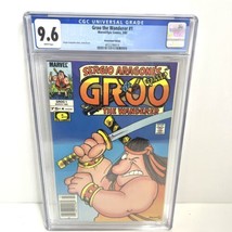 Groo the Wanderer 1 cgc 9.6 Newsstand White Pages Marvel Comic  Sergio Aragones - £100.01 GBP