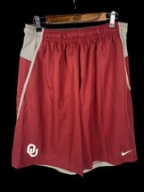 Oklahoma Sooners Shorts Size XL Mens Long Basketball Style Nike Dri Fit ... - $46.39