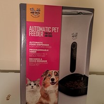 Arf Pets Automatic Pet Feeder Food Dispenser for Dogs &amp; Cats Used - $30.00