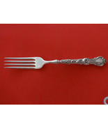 Floral by Wallace Plate Silverplate Dinner Fork HH 7 5/8&quot; - $34.65