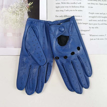 Women&#39;s sheepskin driver gloves Thin breathable unlined colored - $33.15