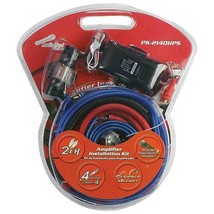 Audiopipe Complete 4 Gauge Amp kit with Line Out Converter - £66.91 GBP