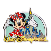 Minnie Mouse Disney Pin: Walt Disney World Castle (m) - $8.90