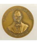 Vintage Brass Token Memorial Coin Stephen Foster 1826-1864 White Springs FL - £14.04 GBP