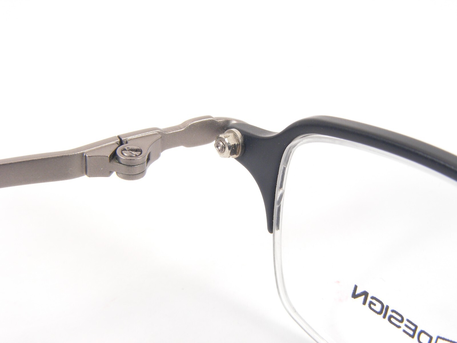 TFC Par AVM Modèle 401 01 Noir Mat / Argent Gris Unique Rare Lunettes 45-21-140 Item image 9