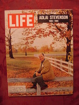 Life July 23 1965 Adlai Stevenson Knopf Lingerie +++ - £6.00 GBP