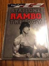 Rambo Trilogy DVD 2002 4-Disc Set Edición Especial Metálica Cubierta Sylvester - £41.40 GBP