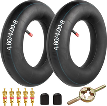 4.80/4.00-8&quot; 480/400-8 Inner Tubes with Straight Stem Valve Gap Replacem - £22.53 GBP