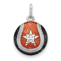 SS Houston Astros H Star Enameled Baseball Charm - $79.65