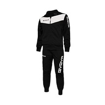 Givova Visa Tracksuit, Visa, black / white  - $88.00