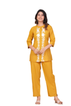 Bollywood Indian Beautiful Cord Set Pakistani Designer Classy Kurta Pant Dress - £26.69 GBP