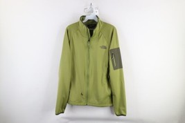 The North Face Mens Medium Distressed Spell Out Thermal Fleece Lined Jacket - $31.14