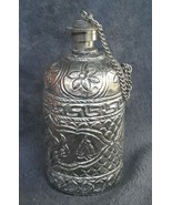 John Richards Collection Hand Made Metal Flask/Bottle Made In India 5&quot; Tall - £70.76 GBP