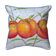 Betsy Drake Peaches Small Pillow 12x12 - £39.56 GBP