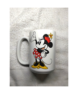 Minnie Mouse Coffee Mug Ceramic Classic Sparkle Glitters Authentic Original - $221.47 MXN
