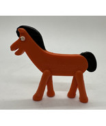 Vintage 1989 Gumby Pokey Figure Prema Toy Horse 2.5” Playskool Jesco - £8.71 GBP
