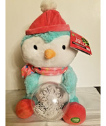 Christmas Animated Musical Winter Wonderland Plush Penguin Message Pal - £28.10 GBP