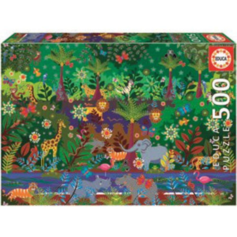 Primary image for Educa Jungle Jigsaw Puzzle 500pcs