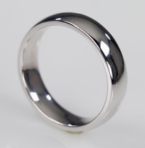 Authenticity Guarantee 
Gorgeous 14k White Gold Band Ring Size 8.75 - £455.95 GBP