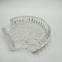 Waterford Crystal Vanity Shell Shape Tray 5” Jewelry Trinket Dish Vintage - $49.50