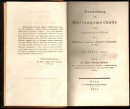1825 Bischoff Heilungsmethode Heilverfahren German Medicine Surgery Czech - £604.46 GBP