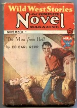 Wild West Stories &amp; Complete Novel Pulp November 1933 - £80.47 GBP