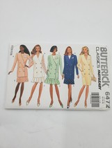 Vtg Butterick Sewing Pattern UnCut 6427 Misses&#39; Dress Top Skirt &amp; Tank Top 12-16 - £5.41 GBP