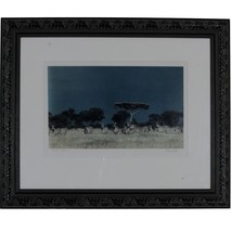 Zebras, Tanzania by John Wolf Signed Framed Photograph 24 x 20 - €136,07 EUR