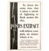 Ponds Extract Medical 1899 Advertisement Victorian Quack Medicine E85C - $19.99