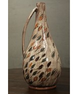 Vintage ELC DU NORD MCM Mid Century Modern Art Pottery Autumn Leaf Vase ... - £263.83 GBP