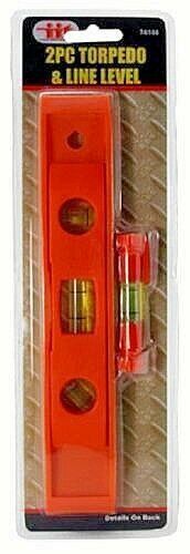 Illinois Industrial 9&quot; Torpedo &amp; 3&quot; Mini Line Level Set - FREE SHIPPING! - $9.85