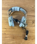 Vietnam War Type US Air Force Navy Pilot Crew Headset &amp; Mic MX-2508/AIC ... - $47.49