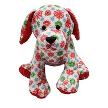 8" Ganz Webkinz Snowflake Christmas Holiday Pup - Dog Plush - $10.40
