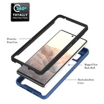 For Google Pixel 7 Pro 6 Pro 6A 5A Case Clear Hard back hard silicon case - £38.26 GBP